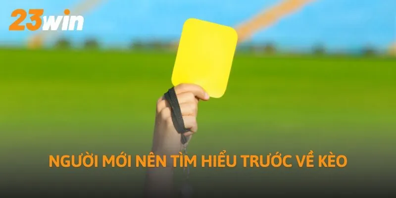 Người mới nên tìm hiểu trước về kèo